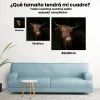 Pintura Diamante - Ganado de las tierras altas escocesas con diente de león y hierba en la boca