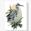 Pintura Diamante - Garzas en el follaje