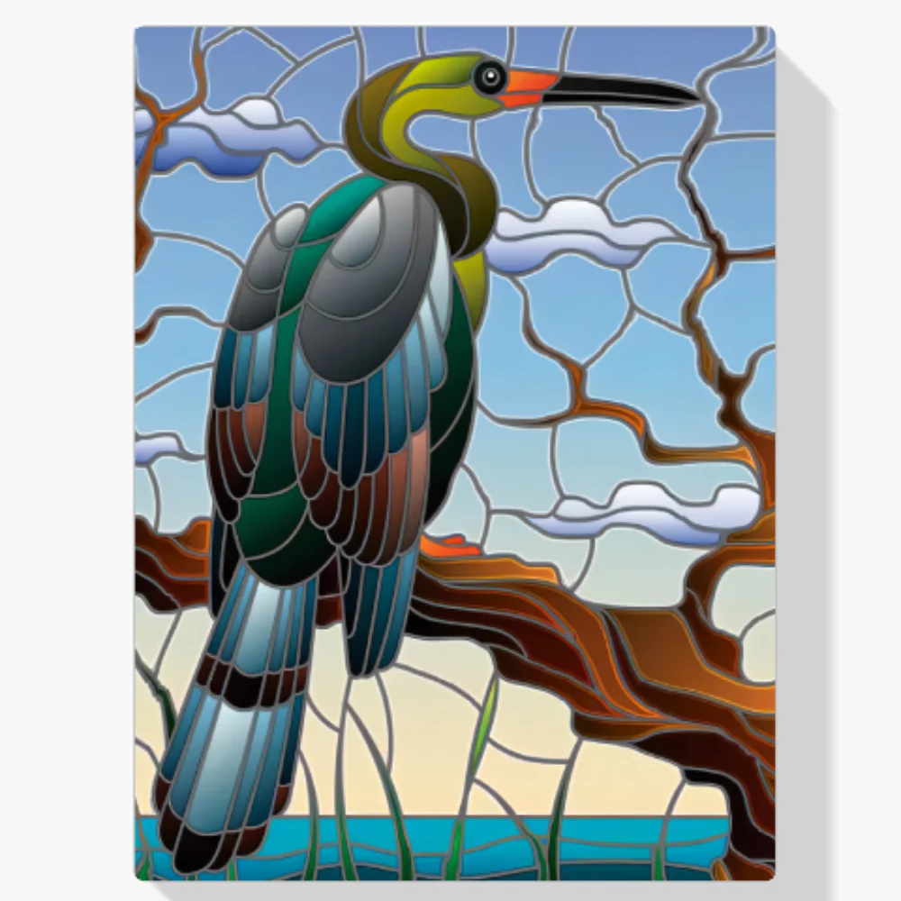 Pintura Diamante - Garzas reales