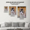 Pintura Diamante - Gatito con ojos azules