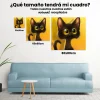 Pintura Diamante - Gatito de ojos grandes