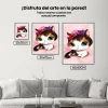 Pintura Diamante - Gatito decente