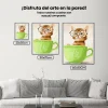 Pintura Diamante - Gatito emergente
