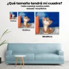 Pintura Diamante - Gatito en la chimenea