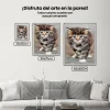 Pintura Diamante - Gatito peludo