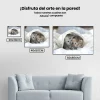 Pintura Diamante - Gatitos en la cama