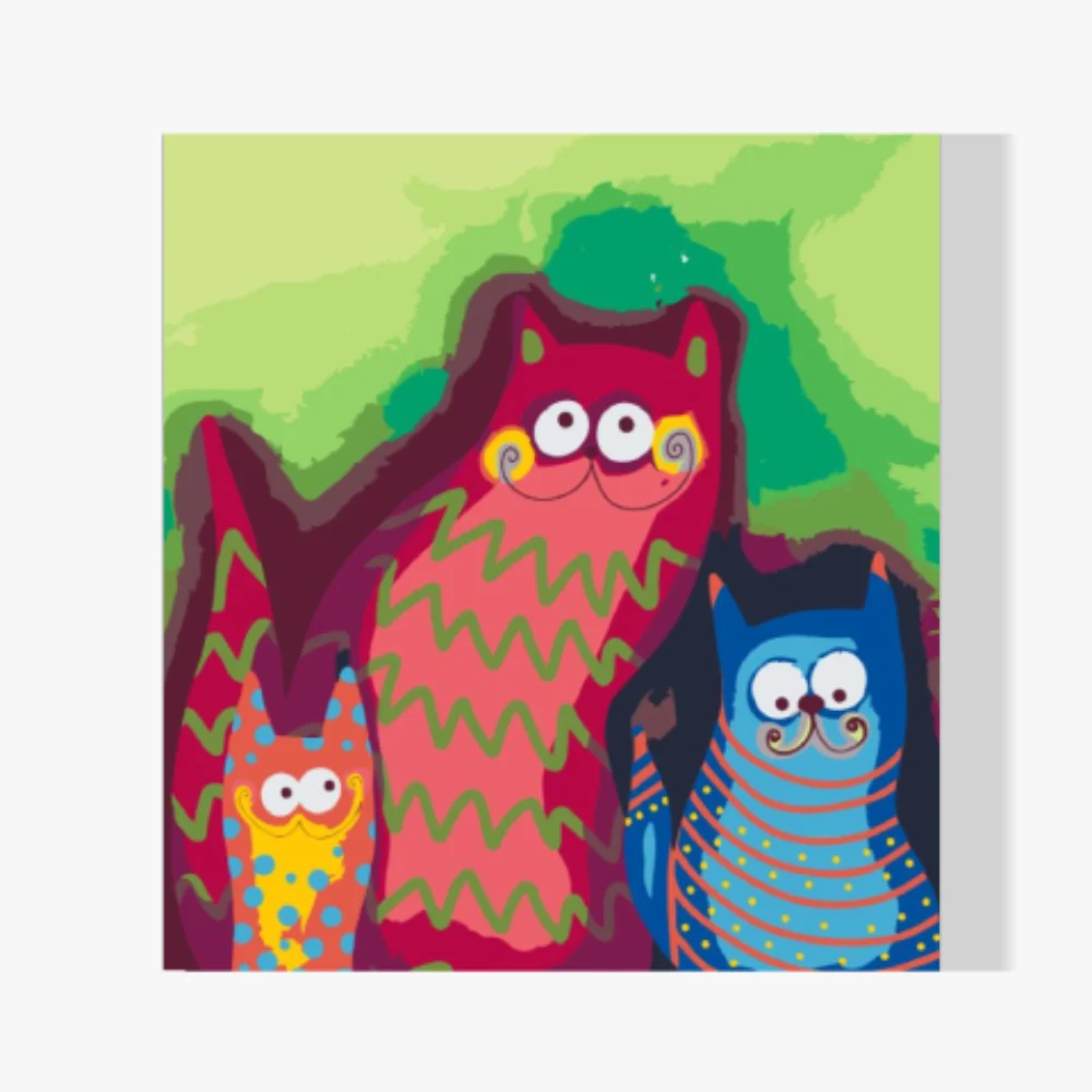 Pintura Diamante - Gatitos para niños