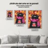 Pintura Diamante - Gato con malvaviscos