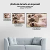 Pintura Diamante - Gato durmiendo