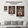 Pintura Diamante - Gato mágico