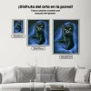 Pintura Diamante - Gato negro