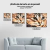 Pintura Diamante - Gato tigre