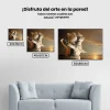 Pintura Diamante - Gatos Titánicos
