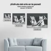 Pintura Diamante - Gatos de jardín