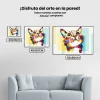 Pintura Diamante - Gatos y números