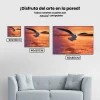 Pintura Diamante - Gaviota sobre el mar