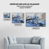 Pintura Diamante - Gaviota volando sobre el mar