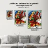 Pintura Diamante - Guacamayo azul