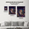 Pintura Diamante - Guepardo con mariposa