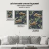 Pintura Diamante - Guepardo en un árbol