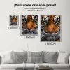 Pintura Diamante - Hermosa cabeza de tigre
