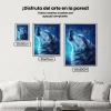 Pintura Diamante - Hermoso rugido de lobo