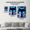 Pintura Diamante - Iluminación Lobo
