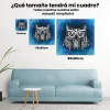 Pintura Diamante - Ilustración de un búho