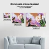 Pintura Diamante - Jacinto y pájaro