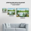 Pintura Diamante - Jardín de verano