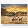 Pintura Diamante - Jirafas de safari