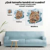 Pintura Diamante - La cabeza de un leopardo