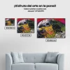 Pintura Diamante - La cabeza de un loro