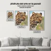 Pintura Diamante - La visión cazadora de un leopardo