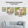 Pintura Diamante - Labrador en un cuenco