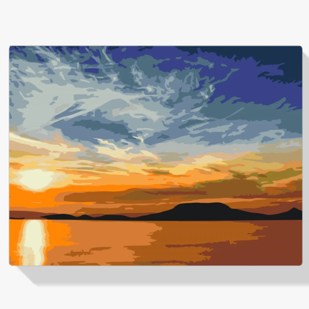 Pintura Diamante - Lago Balatón