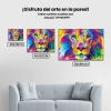 Pintura Diamante - León