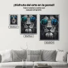 Pintura Diamante - León con estilo