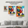 Pintura Diamante - León geométrico