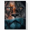 Pintura Diamante - León submarino