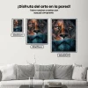 Pintura Diamante - León submarino