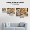 Pintura Diamante - Leopardo