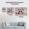 Pintura Diamante - Lindo búho
