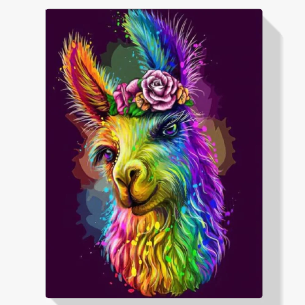 Pintura Diamante - Llama graciosa