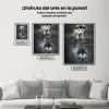 Pintura Diamante - Lobezno en imagen especular