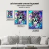 Pintura Diamante - Lobo Galáctico