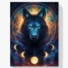 Pintura Diamante - Lobo atrapasueños