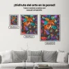 Pintura Diamante - Lobo escondido