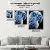 Pintura Diamante - Lobo y luna