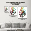 Pintura Diamante - Lobos aulladores